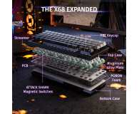 Attack Shark X68 HE Rapid Trigger 8kHz/128kHz Poron gradient 6972792471037 - 1349052 - zdjęcie 7